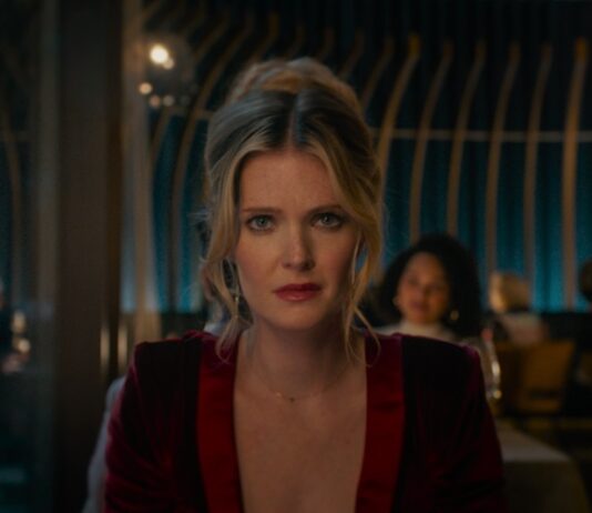 LA CITA, el nuevo thriller de Blumhouse, llega a los cines españoles Meghann Fahy es Violet en La cita, dirigida por Christopher Landon.