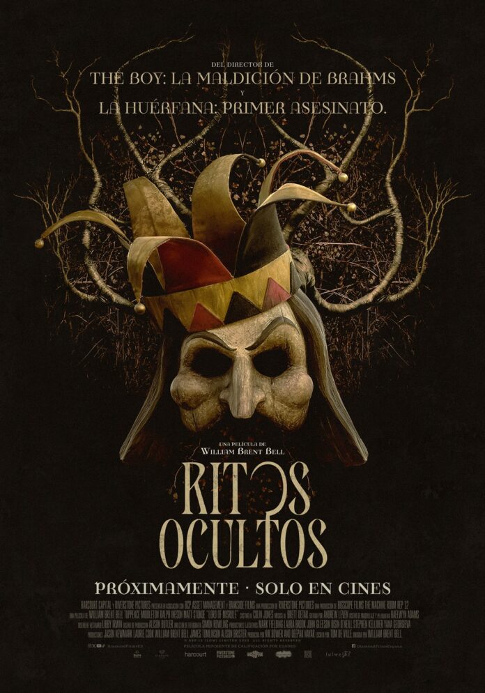 Póster de Ritos ocultos, de William Brent Bell. (c) Diamond Films