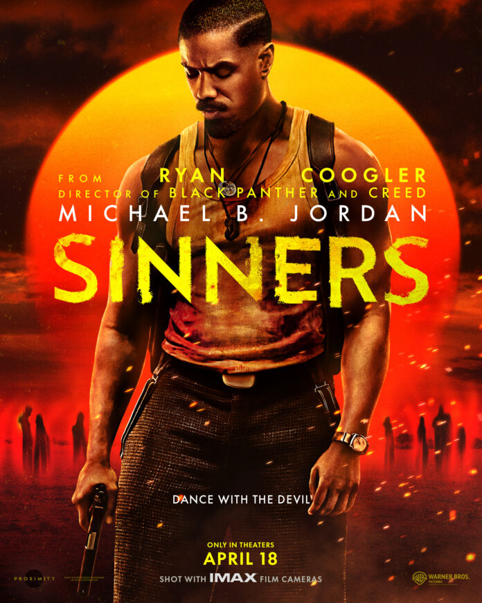 Póster de Los Pecadores, de Ryan Coogler.