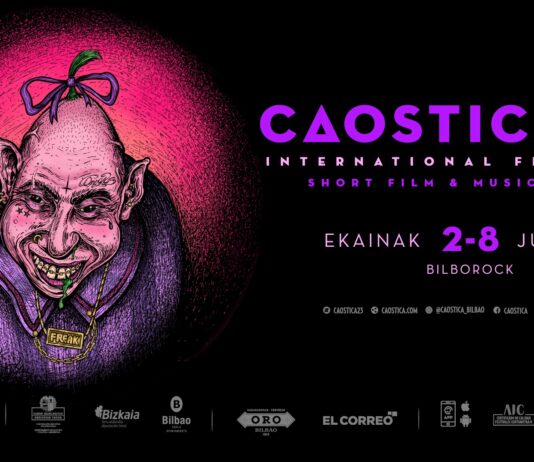 Llega CAOSTICA 23, una nueva edición del festival internacional de cortos y videoclips de Bilbao Caostica 23, del 2 al 8 de junio de 2025.