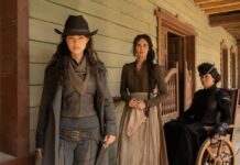 TRINIDAD: Un western made in Canarias Gabriela Andrada, Paz Vega y Karla Sofía Gascón dan vida a los personajes femeninos protagonistas de Trinidad.
