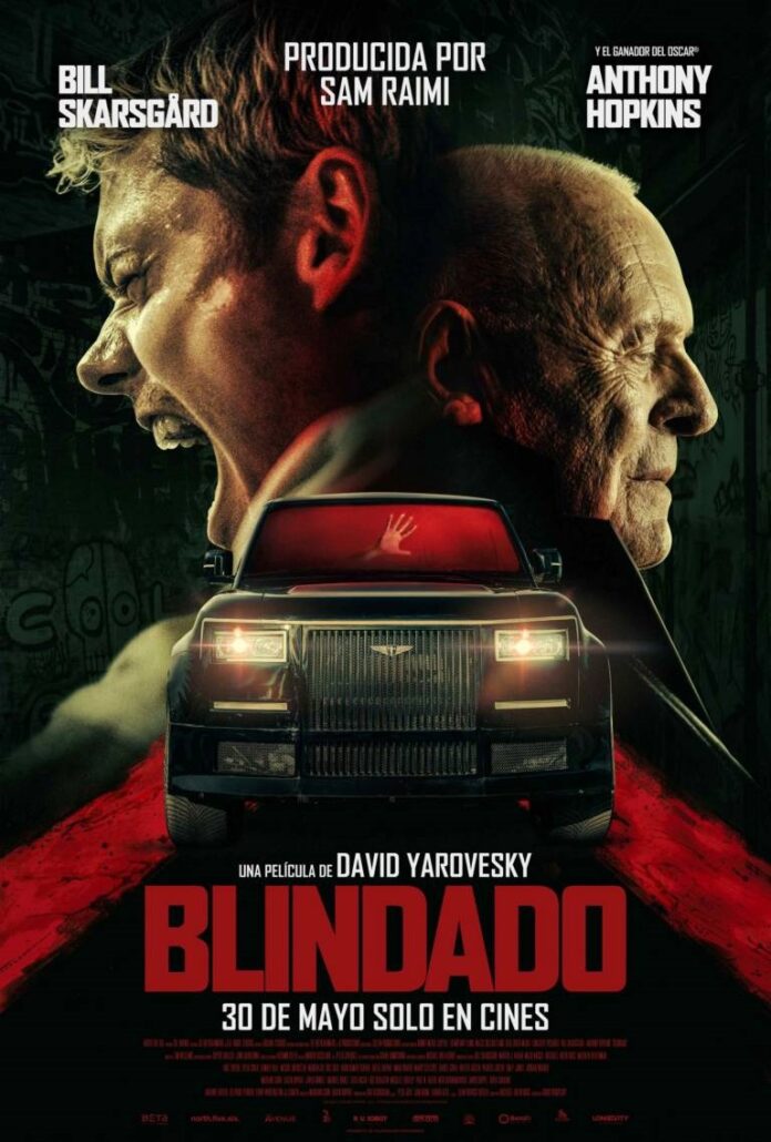 Cartel de Blindado, de David Yarovesky.