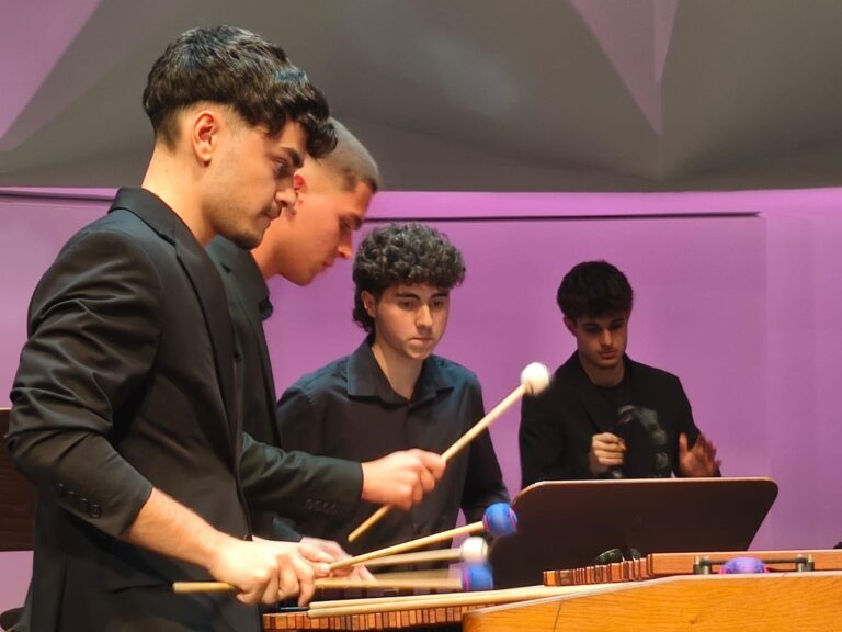Los Percusionistas de la Gran Pantalla de FIMUCITÉ recorren los clásicos de la música para el cine