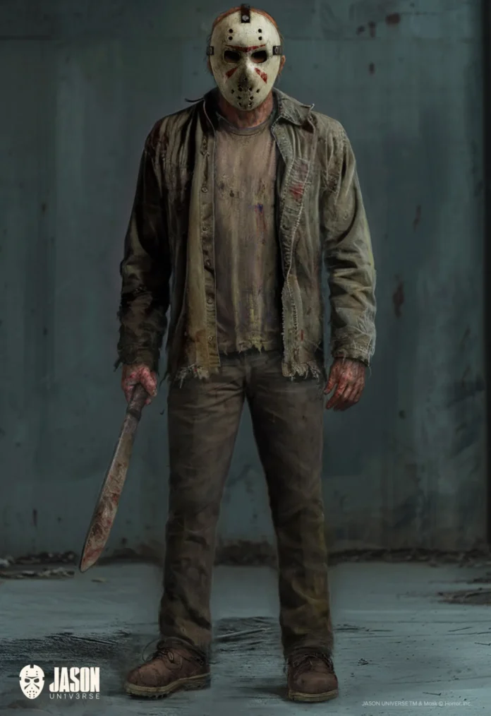 Rediseño del personaje de Jason Voorhees creado para su universo multiplataforma.