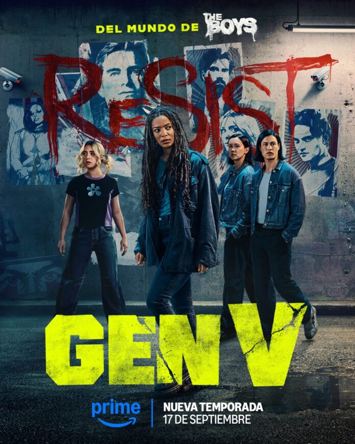 Gen V Temporada 2 - Poster Copyright: Amazon MGM Studios