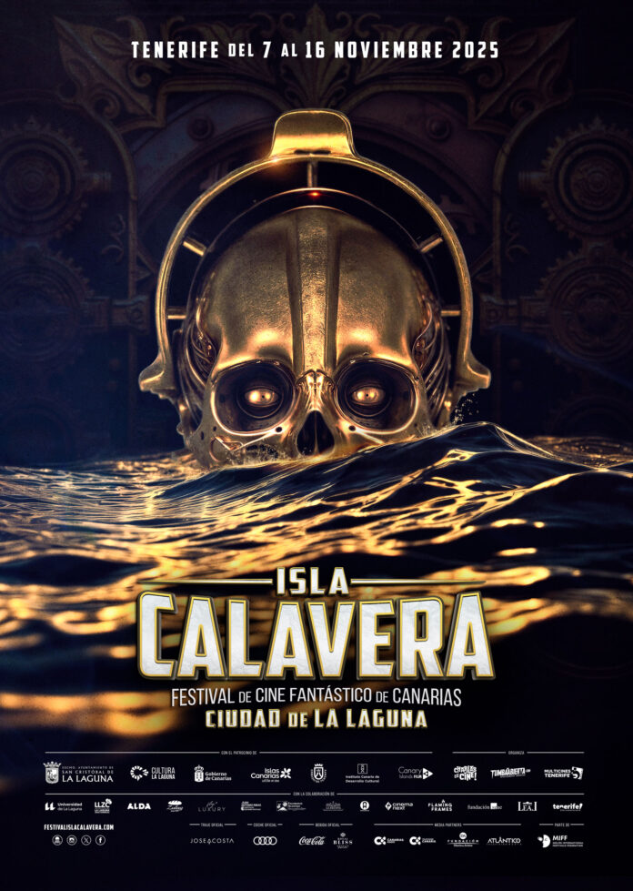Póster oficial Festival Isla Calavera 2025.