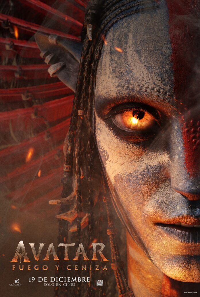 Avatar: Fuego y Ceniza. ©2025 20th Century Studios. 