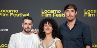 Las tonalidades narrativas necesarias. Entrevista a Joan Vilá, compositor de la banda sonora de SILENCIO Los productores Javi Prada y Selma Al-Hamouti y el compositor Joan Vilá en el photocall del Festival de Cine de Locarno.