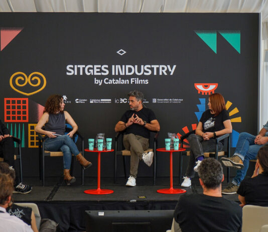 NOVIEMBRE FANTASMA TALKS: Acercar el cine de género a las nuevas generaciones Representantes de cinco festivales especializados en cine fantástico participaron en el primer encuentro Noviembre Fantasma Talks, celebrado en Sitges. Foto: Nicolás Fumero