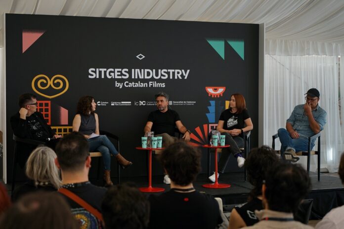 Representantes de cinco festivales especializados en cine fantástico participaron en el primer encuentro Noviembre Fantasma Talks, celebrado en Sitges. Foto: Nicolás Fumero