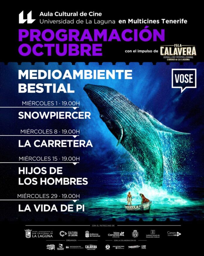Ciclo Medioambiente Bestial, del Aula de Cine de la ULL.