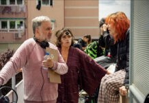 FURIA, Premio Isla Calavera a la Mejor Serie Fantástica del Año 2025 Félix Sabroso, durante el rodaje de FURIA.