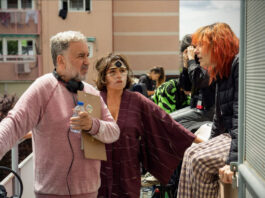 FURIA, Premio Isla Calavera a la Mejor Serie Fantástica del Año 2025 Félix Sabroso, durante el rodaje de FURIA.