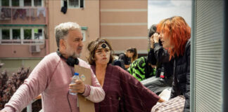 FURIA, Premio Isla Calavera a la Mejor Serie Fantástica del Año 2025 Félix Sabroso, durante el rodaje de FURIA.