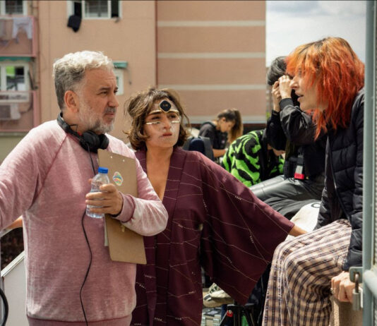 FURIA, Premio Isla Calavera a la Mejor Serie Fantástica del Año 2025 Félix Sabroso, durante el rodaje de FURIA.