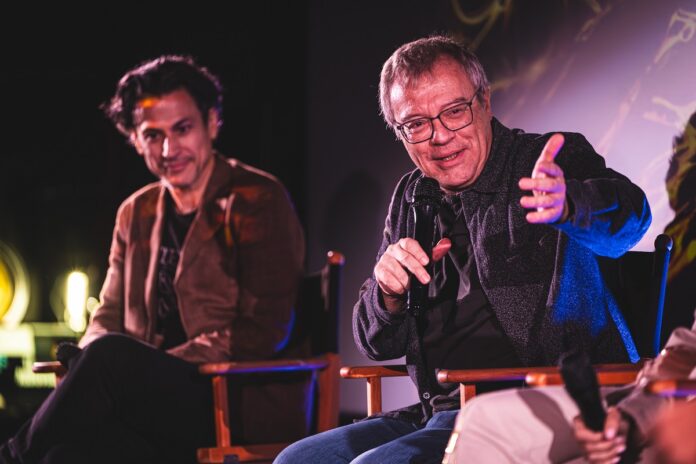 Daniel Monzón recordó en el Encuentro de Industria sus rodajes en Tenerife y Gran Canaria.