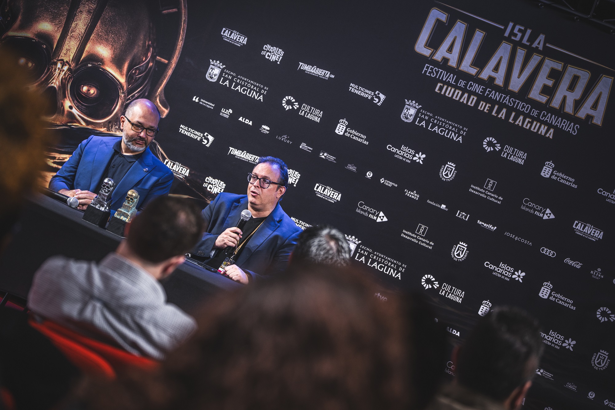 islacalavera_lecturapalmares3_ Lectura del palmarés del Festival Isla Calavera 2025.