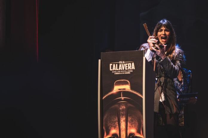 Sara Sálamo, premio S. S. Venture del Festival Isla Calavera 2025 al talento canario.
