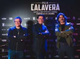 Sabor a thriller español en el FESTIVAL ISLA CALAVERA 2025 Los cineastas Daniel Monzón y Rodrigo Cortés coincidieron con Eduardo Noriega, en la Gala de Apertura del Festival Isla Calavera. Foto de Rommel Messia