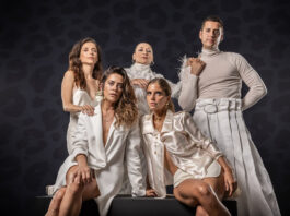 Eduardo Casanova presenta su serie de vampiros SILENCIO en el FESTIVAL ISLA CALAVERA Foto de la presentación en Locarno de Silencio, de Eduardo Casanova.