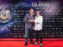 El FESTIVAL ISLA CALAVERA anuncia fechas y nueva sección dedicada al talento canario. Lou Ferrigno y Fabio Testi, en el Festival Isla Calavera 2024.