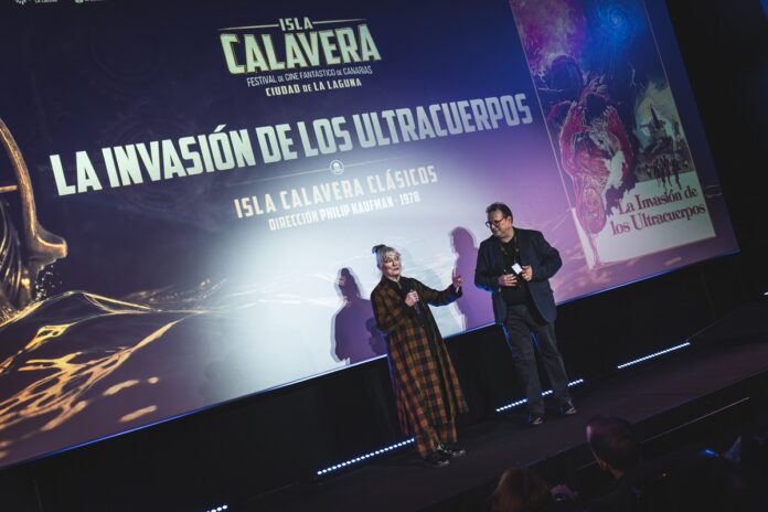 Veronica Cartwright en la presentación de la proyección especial de La invasión de los ultracuerpos en el Festival Isla Calavera 2025.