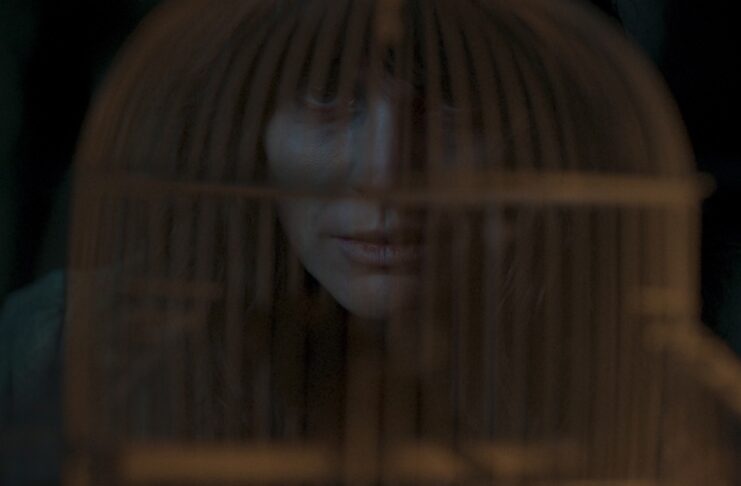 Primeras imágenes de LA AHORCADA: Amaia Salamanca y Eduardo Noriega en una oscura historia de amor La ahorcada, de Miguel Ángel Lamata.