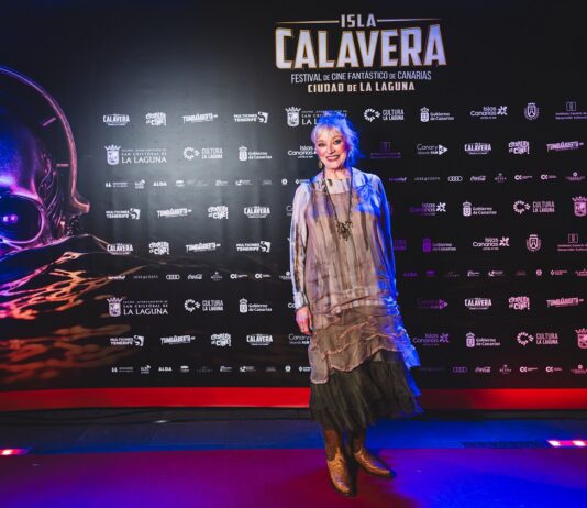 Una actriz dirigida por William Wyler y Alfred Hitchcock Veronica Cartwright, en el Festival Isla Calavera 2025. (c) Rommel Messia