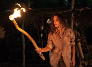 Rachel Mc Adams en la película Send Help de 20th Century Studios.