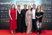 FIMUCITÉ presenta su edición 20 aniversario en Roma Imagen del photocall de la edición 2025 de FIMUCITÉ, en la que aparecen Diego Navarro, Ana Molowny, Marco Patrignani y Agata Grabowiecka.