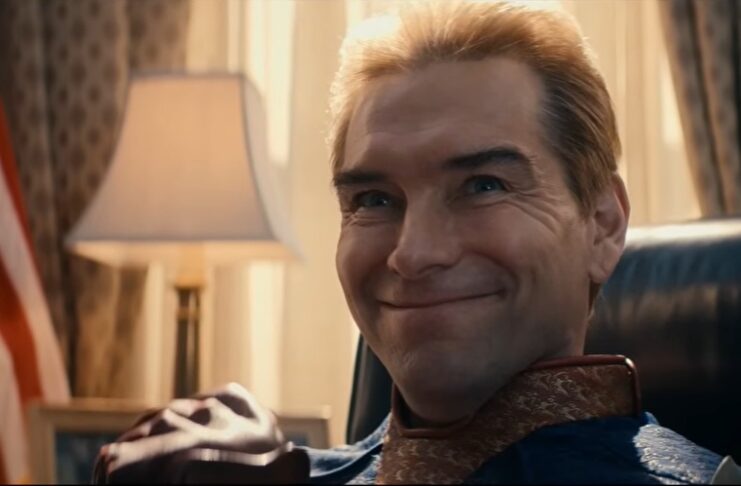 Tráiler de THE BOYS: La serie que dinamitó el mito del superhéroe llega a su clímax Patriota toma asiento en el Despacho Oval en el avance de la nueva temporada de The Boys.