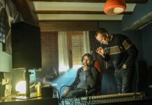 Eduardo Noriega y el director Miguel Ángel Lamata presentan LA AHORCADA en un evento prefestival ISLA CALAVERA Eduardo Noriega y Miguel Ángel Lamata, durante el rodaje de La ahorcada.