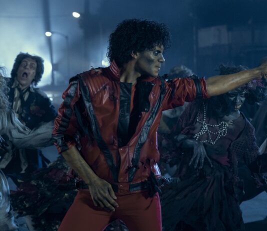 THRILLER, el icónico videoclip cobra vida en el biopic MICHAEL Jaafar Jackson es Michael Jackson en el biopic dirigido por Antoine Fuqua. Michael. Photo Credit: Glen Wilson