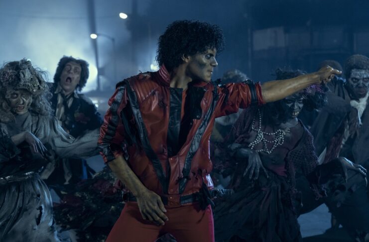 THRILLER, el icónico videoclip cobra vida en el biopic MICHAEL Jaafar Jackson es Michael Jackson en el biopic dirigido por Antoine Fuqua. Michael. Photo Credit: Glen Wilson