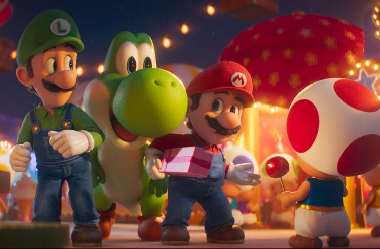 SUPER MARIO regresa a los cines con una aventura galática Super Mario Galaxy: La película © Nintendo and Universal Studios. All Rights Reserved.
