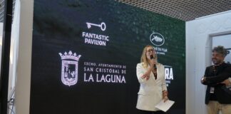 ISLA CALAVERA presenta en Cannes su 10º aniversario y reinvindica La Laguna como ciudad de cine Presentación Isla Calavera en Cannes 2026.