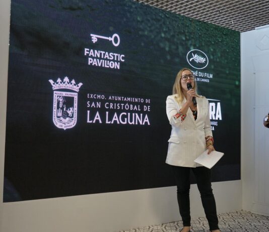 ISLA CALAVERA presenta en Cannes su 10º aniversario y reinvindica La Laguna como ciudad de cine Presentación Isla Calavera en Cannes 2026.