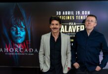 Eduardo Noriega y Miguel Ángel Lamata acercaron LA AHORCADA al público de ISLA CALAVERA Eduardo Noriega y Miguel Ángel Lamata.