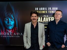 Eduardo Noriega y Miguel Ángel Lamata acercaron LA AHORCADA al público de ISLA CALAVERA Eduardo Noriega y Miguel Ángel Lamata.