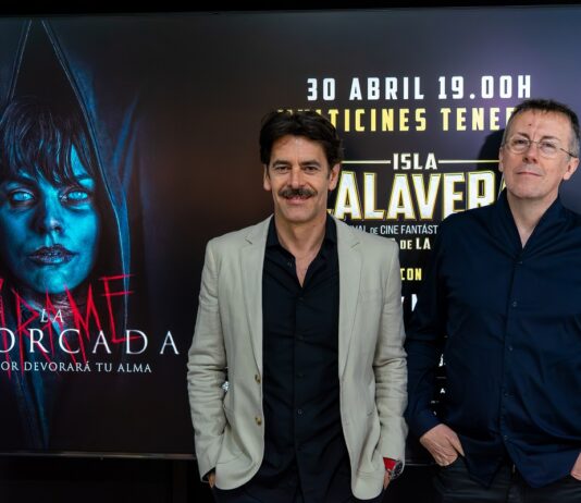 Eduardo Noriega y Miguel Ángel Lamata acercaron LA AHORCADA al público de ISLA CALAVERA Eduardo Noriega y Miguel Ángel Lamata.