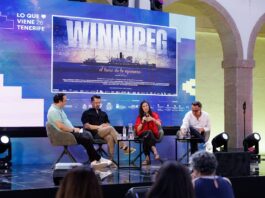 WINNIPEG, EL BARCO DE LA ESPERANZA: Una animada lección de historia Beñat Beitia, Jone Landaluze de Dibulitoon Studio y Diego Navarro presentaron Winnipeg: el barco de la esperanza en Lo que viene Tenerife.