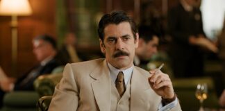 JARABO: El crimen, la fascinación y la elegancia oscura del mal Eduardo Noriega caracterizado como Jarabo, en una de las primeras imágenes reveladas de la producción de Enrique Cerezo.