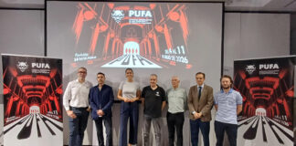 Valladolid se consolida en el mapa del fantástico con un PUFA repleto de premieres David Pérez, Javier H. Estrada, Blanca Jiménez, Daniel Farriol, Francisco Heras, Raúl Fernández Sobrino y Jason Heras, en la rueda de prensa de presentación del PUFA 2026.