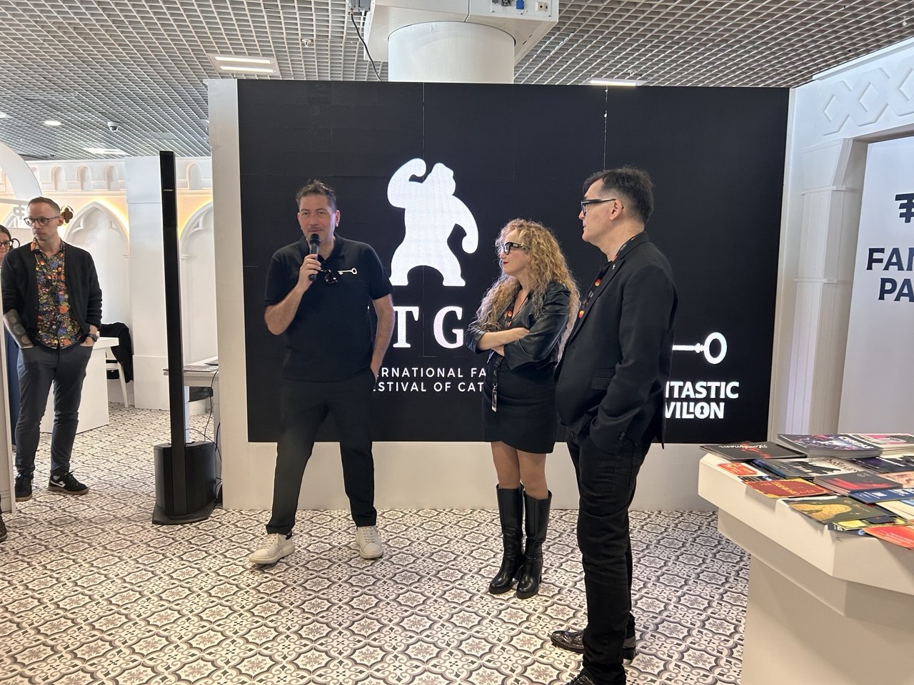 sitges_cannes Presentación del Festival de Sitges, en Cannes.