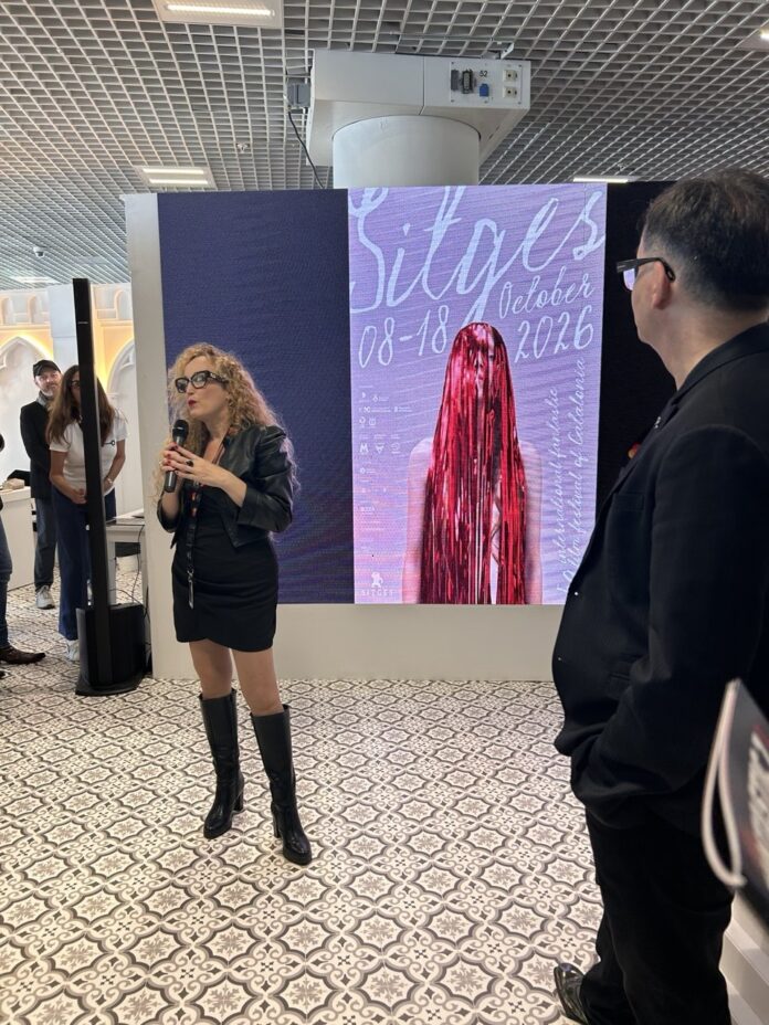 Presentación del Festival de Sitges, en Cannes.