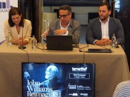 El Teatro Guiniguada acoge el concierto ‘John Williams Reimagined’, una de las grandes citas de FIMUCITÉ 20 Rueda de prensa en Teatro Guiniguada, Las Palmas de Gran Canaria.
