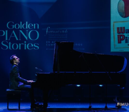 De E.T. a LA PROFECÍA: el pianista Aleksander Dębicz emociona en FIMUCITÉ 20 Golden Piano Stories. FIMUCITÉ 20. (c) Fiorella Licandro