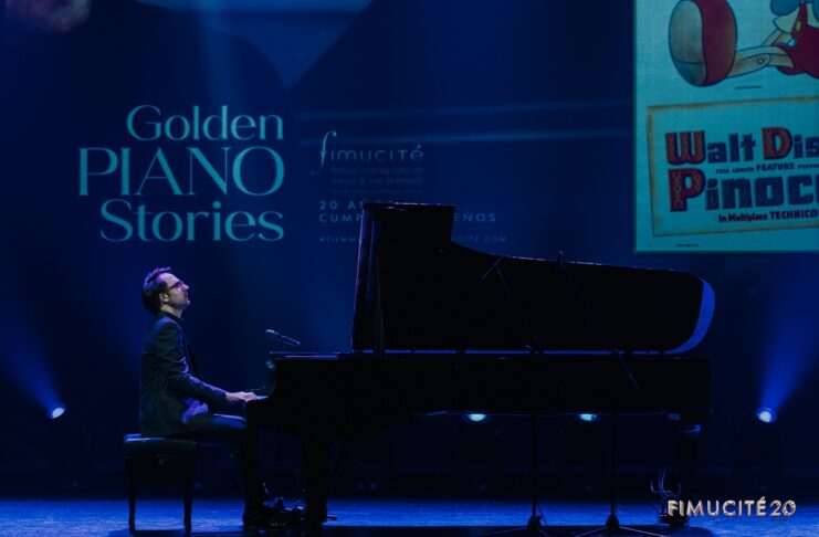 De E.T. a LA PROFECÍA: el pianista Aleksander Dębicz emociona en FIMUCITÉ 20 Golden Piano Stories. FIMUCITÉ 20. (c) Fiorella Licandro
