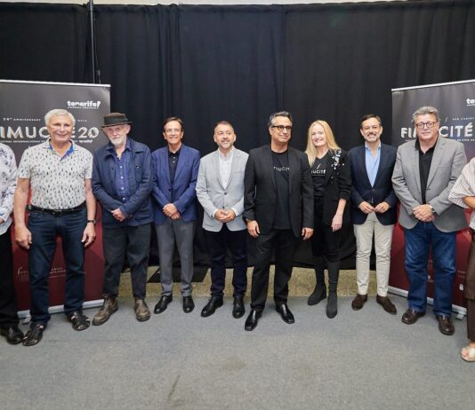 FIMUCITÉ 20 celebra la música del cine con STAR WARS en formato live-to-picture y dos leyendas del Óscar FIMUCITÉ 20. Rueda de prensa celebrada en Auditorio de Tenerife con los invitados del festival.