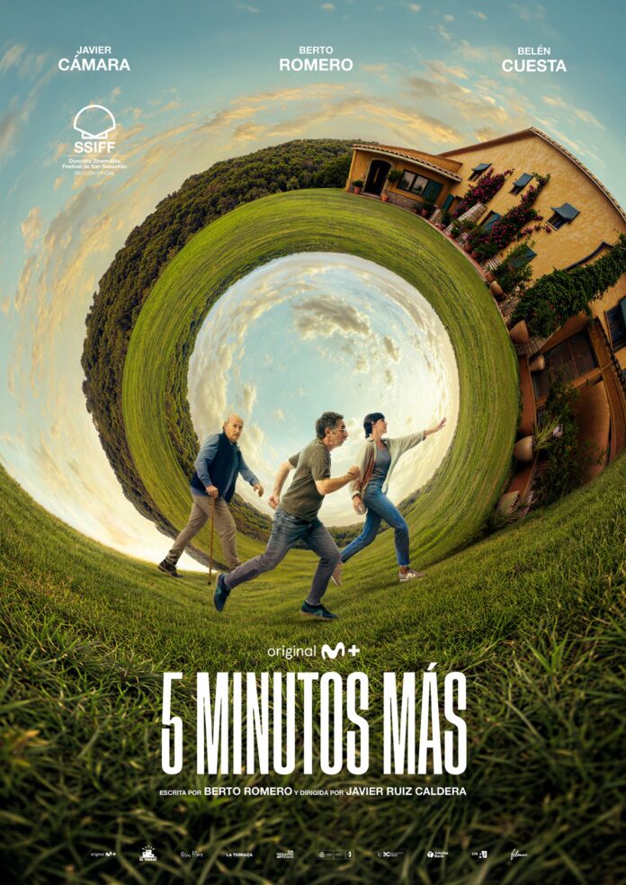 Cartel de 5 minutos más, de Javier Ruiz Caldera.